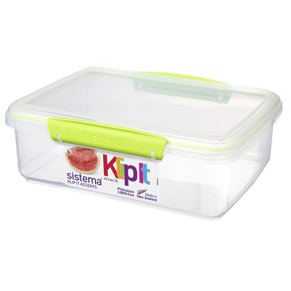 Sistema Klip It 2qt Clear Food Storage Container 2166381